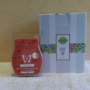 A Plugin Scentsy Wall Warmer Tea Rose